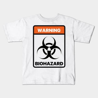 BIOHAZARD Warning Symbol Kids T-Shirt